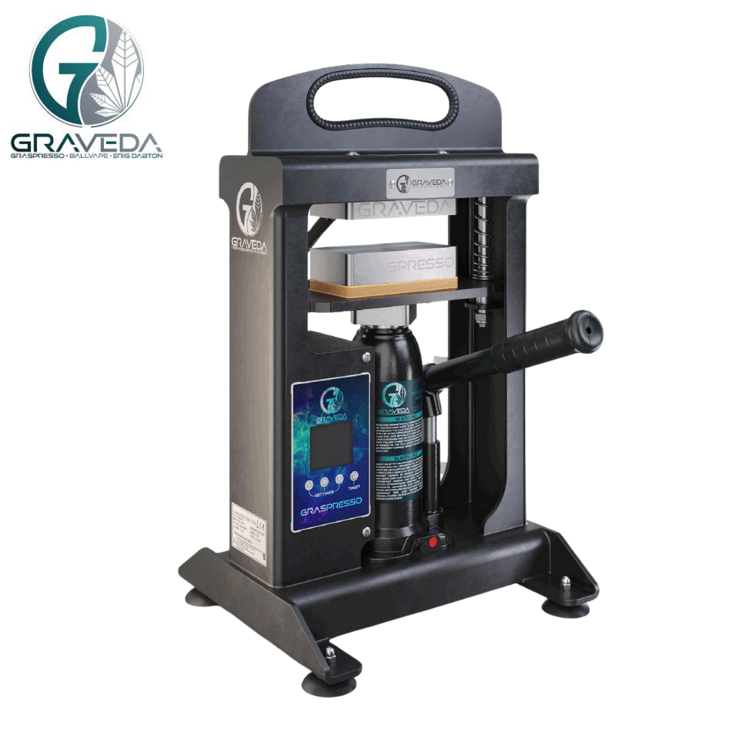 GRAVEDA, Graspresso Rosin Heißpresse, 10T